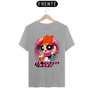 Nome do produto Camiseta EU TREINO FOFO - FLORZINHA