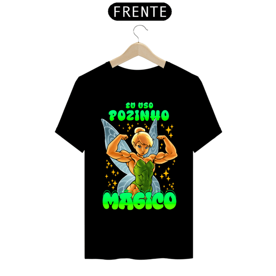 Camiseta Alpha Front | EU USO POZINHO MÁGICO - TINKER BIRL