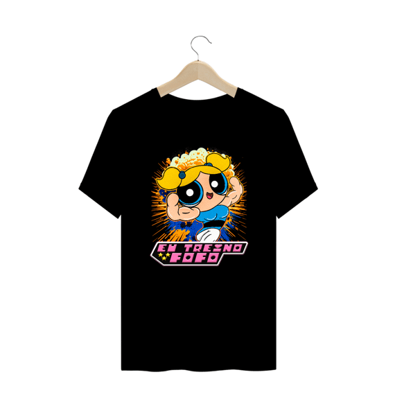 Camiseta Oversized Alpha Premium | EU TREINO FOFO - LINDINHA