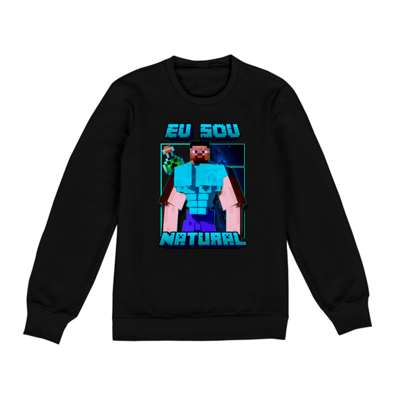 Moletom Alpha Premium | EU SOU NATURAL - STEVE