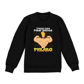 Nome do produto Moletom Alpha Premium | TREINO PARA FICAR BONITO PELADO - JOHNNY BRAVO