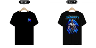 Nome do produto Camiseta Alpha Back | TÁ SENTINDO A ENERGIA? - NIKOLA TESLA