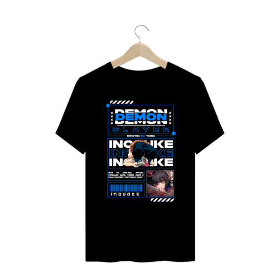 Camiseta Oversized Alpha Premium | DEMON SLAYER - INOSUKE HASHIBIRA 嘴平 伊之助