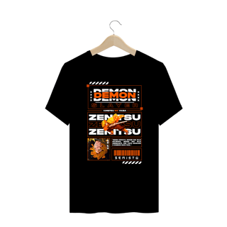 Nome do produto Camiseta Oversized Alpha Premium | DEMON SLAYER - ZENITSU AGATSUMA 我妻 善逸