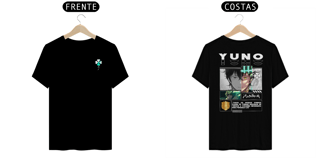 Nome do produto Camiseta Alpha Back | BLACK CLOVER - YUNO ユノ