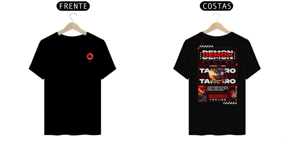 Camiseta Alpha Back | DEMON SLAYER - TANJIRO KAMADO 竈門 炭治郎