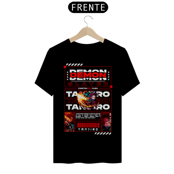 Camiseta Alpha Front | DEMON SLAYER - TANJIRO KAMADO 竈門 炭治郎