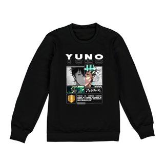 Nome do produto Moletom Alpha Premium | BLACK CLOVER - YUNO ユノ