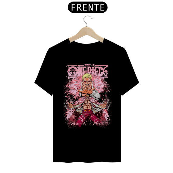 Camiseta Alpha Front Premium | DEMÔNIO CELESTIAL - DOFLAMINGO ドフラミンゴ