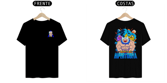 Camiseta Alpha Back Premium | HORA DE HIPERTROFIA - FINN MERTENS