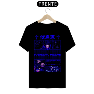 Nome do produto Camiseta Alpha Front Premium | DEZ SOMBRAS - FUSHIGURO MEGUMI 伏黒恵