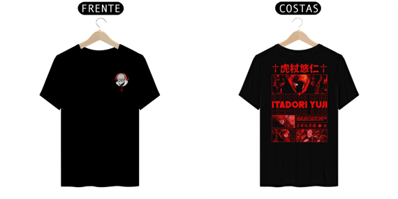 Camiseta Alpha Back Premium | AMALDIÇOADO - ITADORI YUJI 虎杖悠仁
