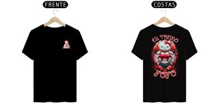 Nome do produto Camiseta Alpha Back Premium | EU TREINO FOFO - HELLO KITTY