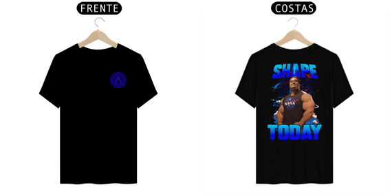 Camiseta Alpha Back Premium | SHAPE TODAY - SERJÃO DOS FOGUETES
