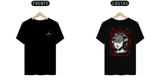 Nome do produto Camiseta Alpha Back Premium | JUNJI ITO COLLECTION - UZUMAKI うずまき 