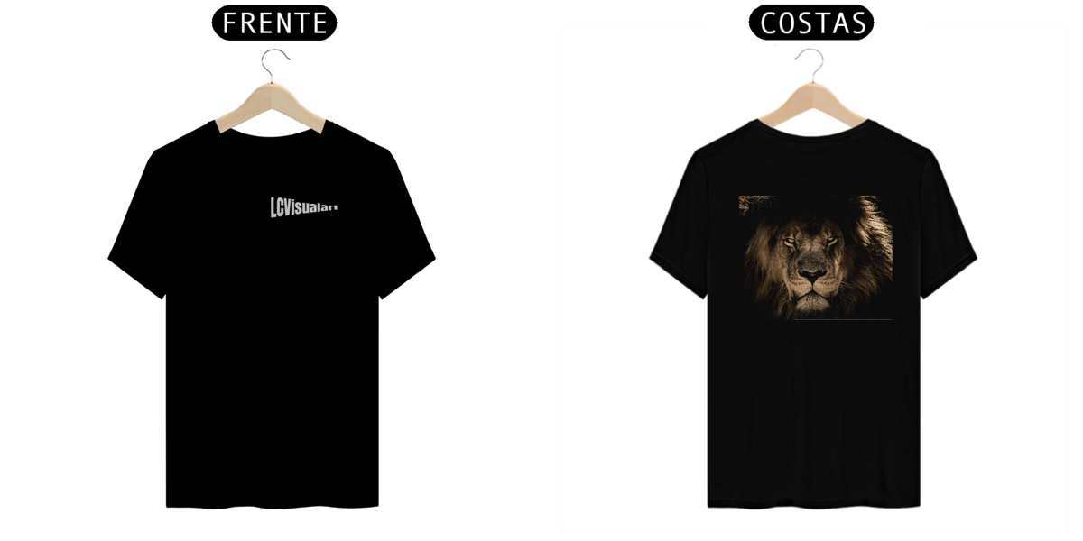 Nome do produto: Camiseta Leão