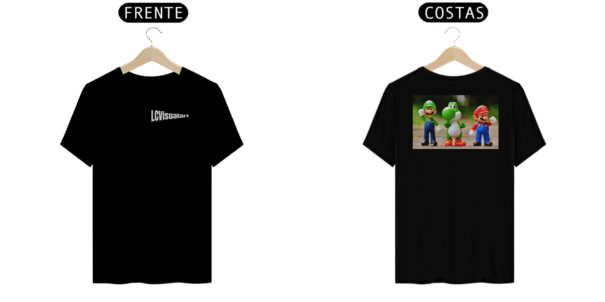 Nome do produto: Camiseta Mario