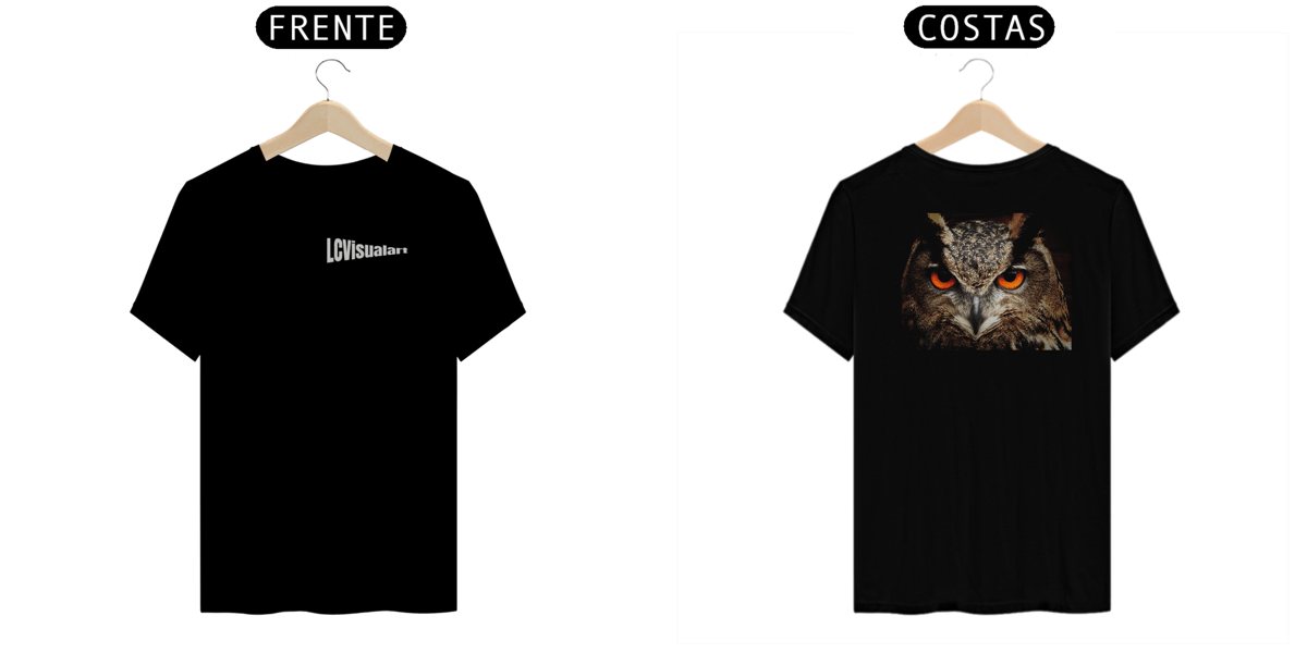 Nome do produto: Camisa Coruja