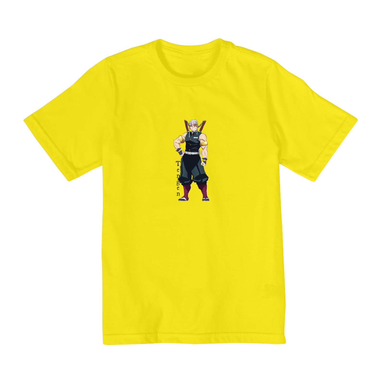 Camiseta Infantil (2 a 8) Demon Slayer 4