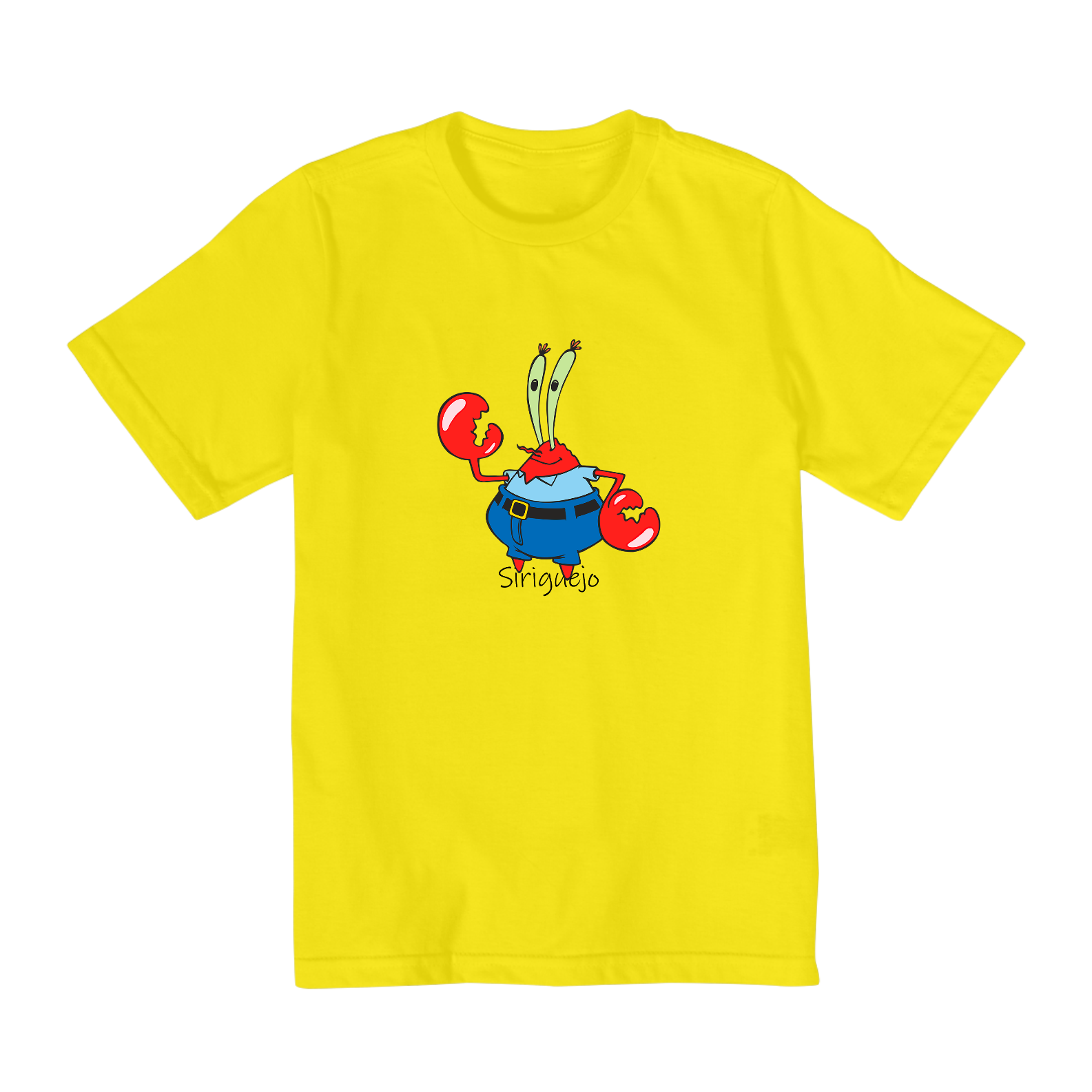 Camiseta Infantil (2 a 8) Bob Esponja 3