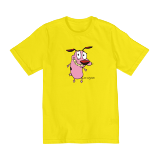 Nome do produto Camiseta Infantil (2 a 8) Coragem, o Cão Covarde 1
