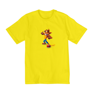 Nome do produto Camiseta Infantil (2 a 8) Crash Bandicoot 2