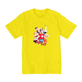Nome do produto Camiseta Infantil (2 a 8) Fatal Fury 1