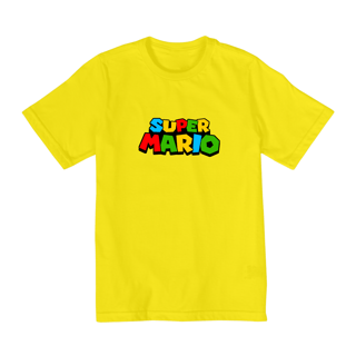 Nome do produto Camiseta Infantil (2 a 8) Super Mario 3
