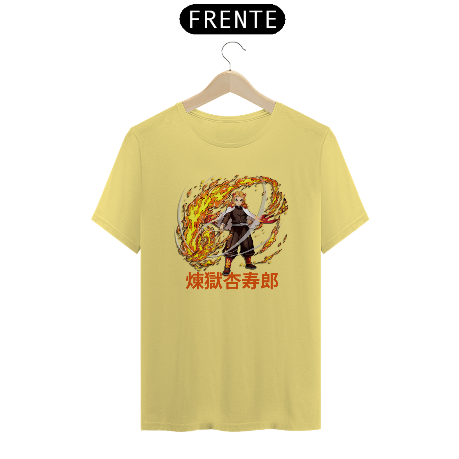 Camiseta Estonada Unissex Demon Slayer 2