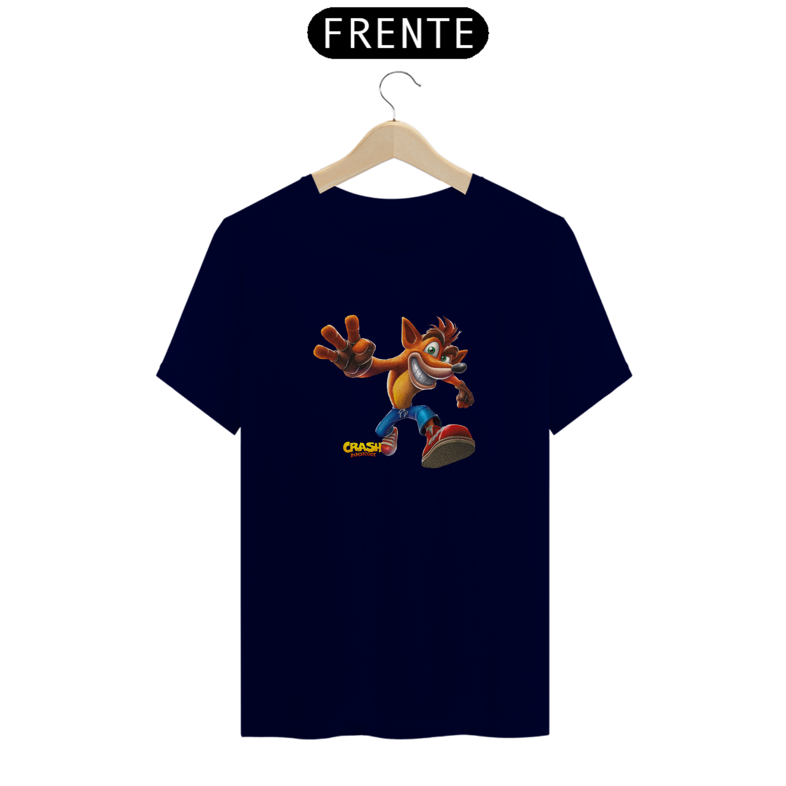 Camiseta Unissex Crash Bandicoot 1