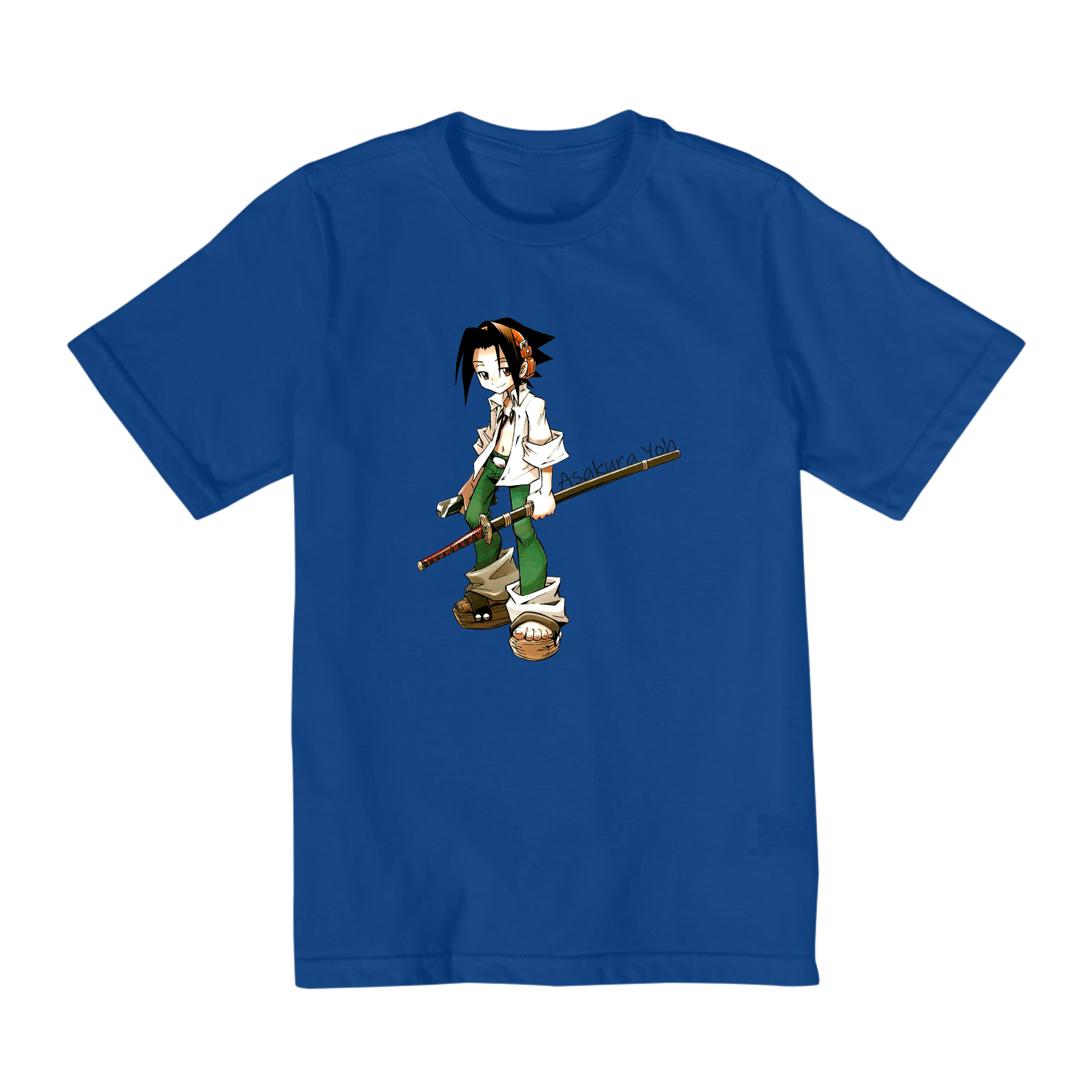 Camiseta Infantil (2 a 8) Shaman King 1