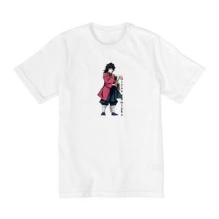 Camiseta Infantil (2 a 8) Demon Slayer 1