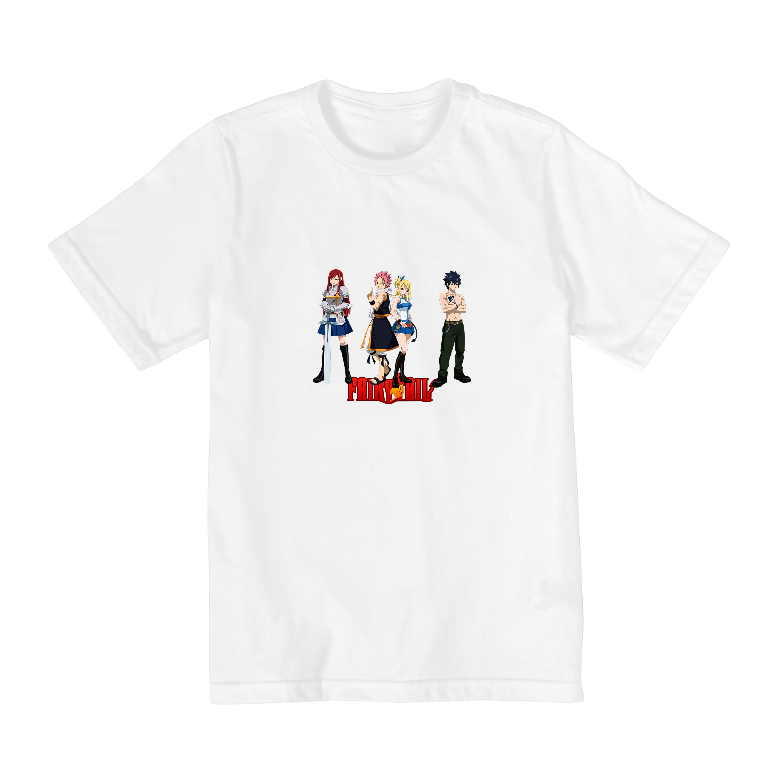 Camiseta Infantil (2 a 8) Fairy Tail 5