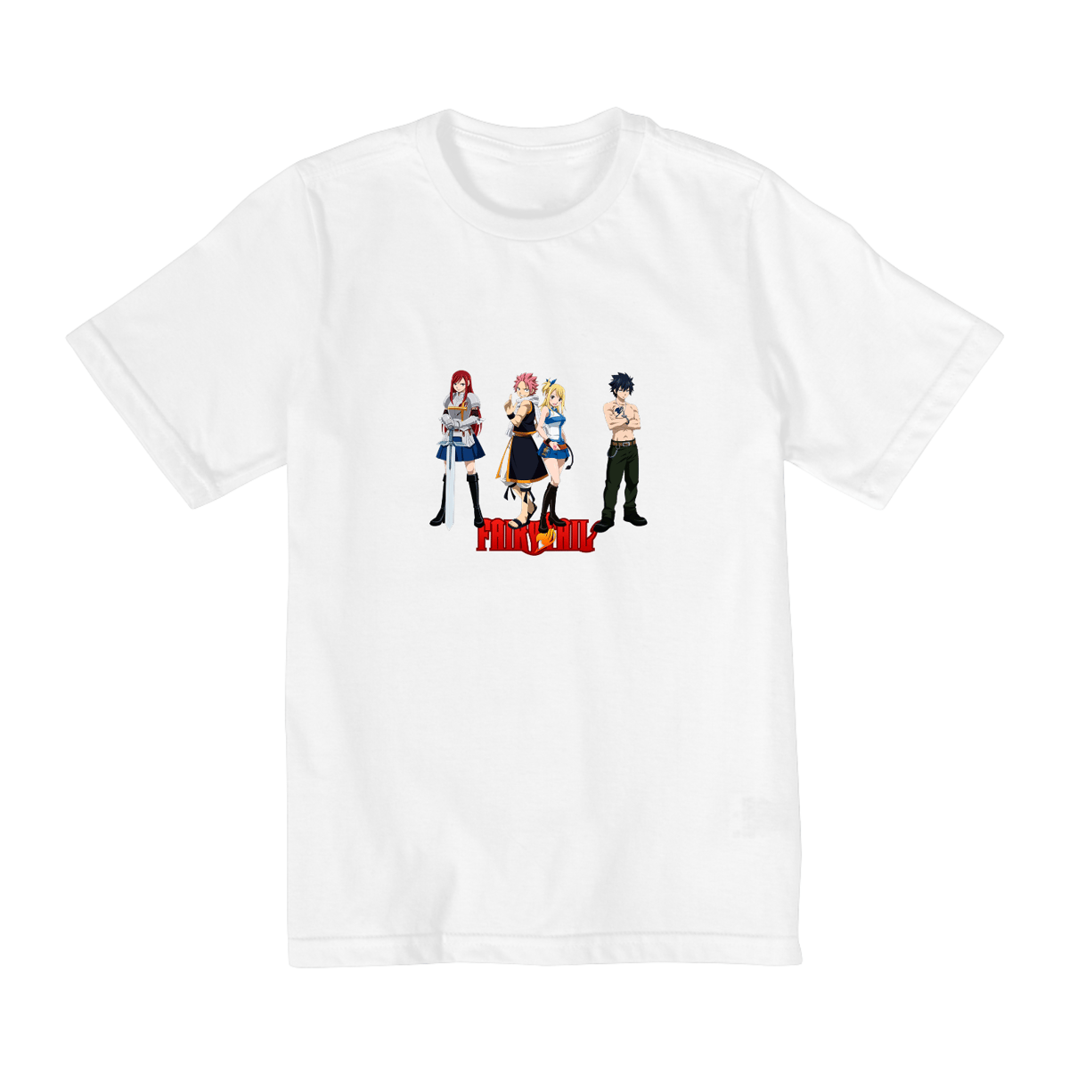 Nome do produto: Camiseta Infantil (2 a 8) Fairy Tail 5