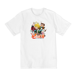 Camiseta Infantil (2 a 8) Nanatsu No Taizai 7