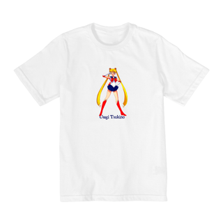 Camiseta Infantil (2 a 8) Sailor Moon 2