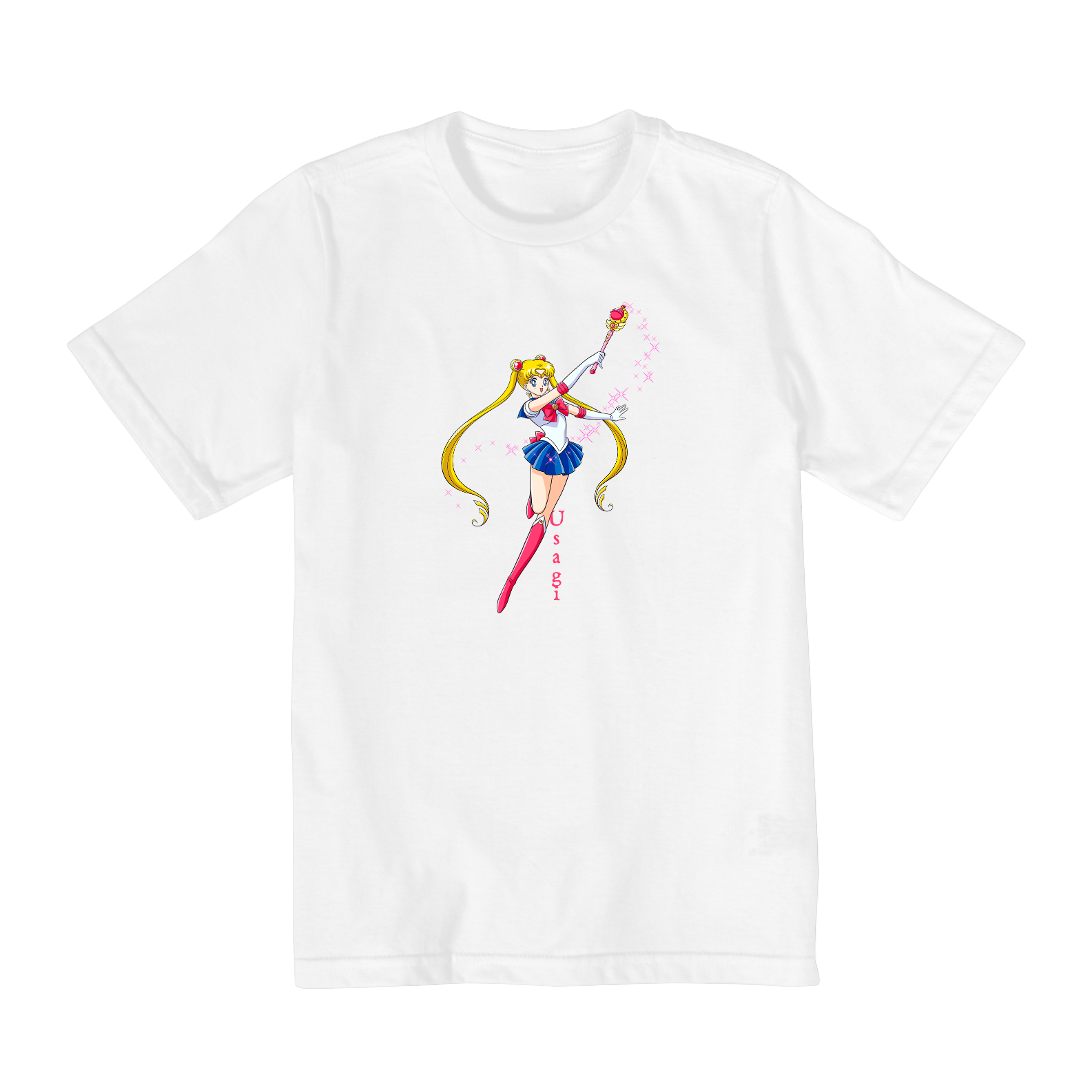 Camiseta Infantil (2 a 8) Sailor Moon 4