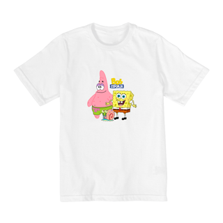 Nome do produto Camiseta Infantil (2 a 8) Bob Esponja 1