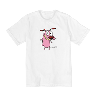Nome do produto Camiseta Infantil (2 a 8) Coragem, o Cão Covarde 1