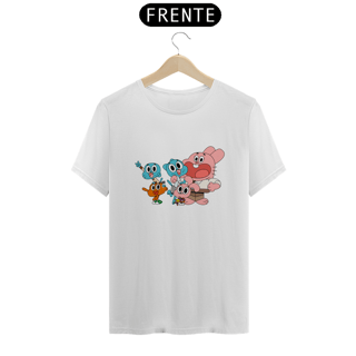 Nome do produto Camiseta Unissex O Incrível Mundo de Gumball 1
