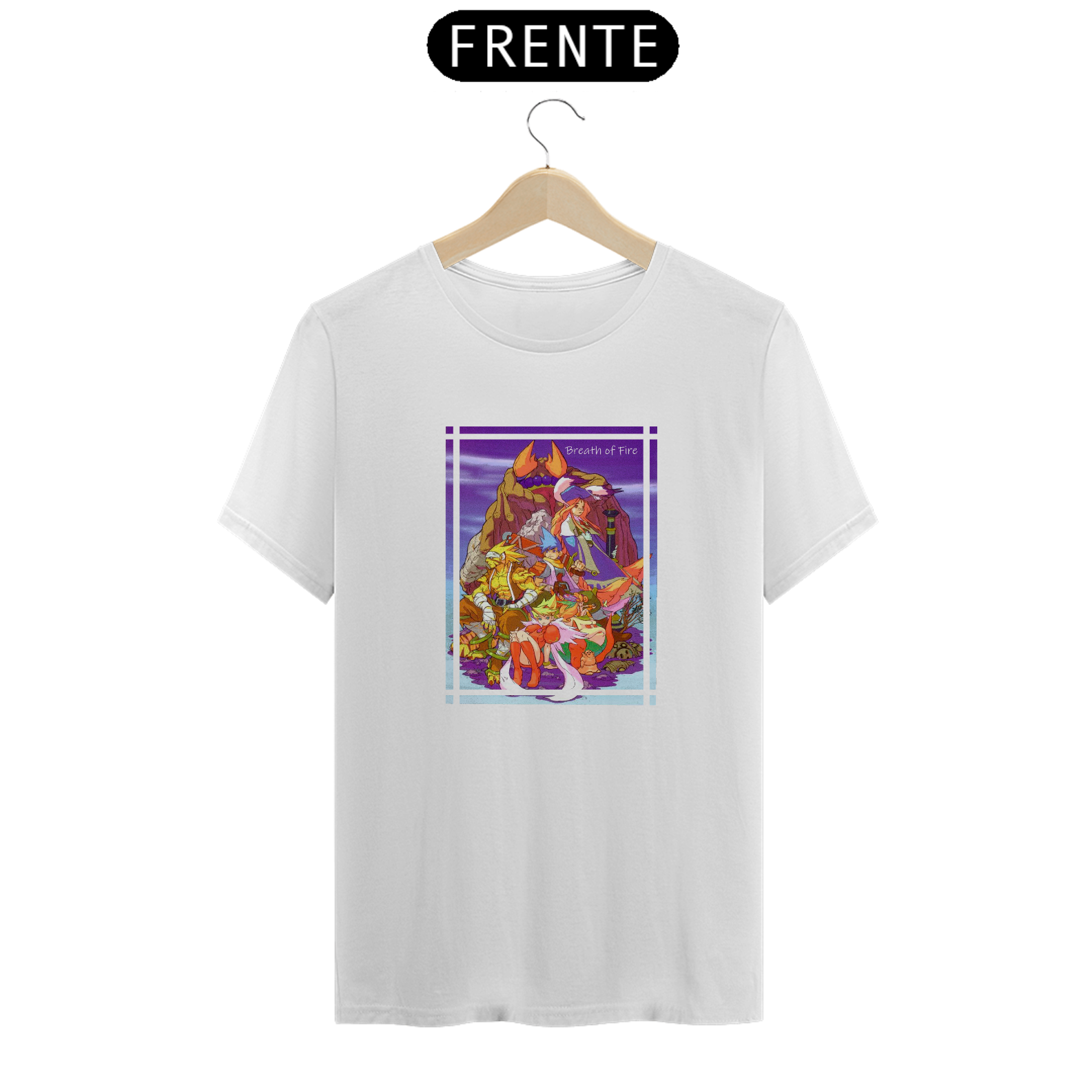 Camiseta Unissex Breath Of Fire 1