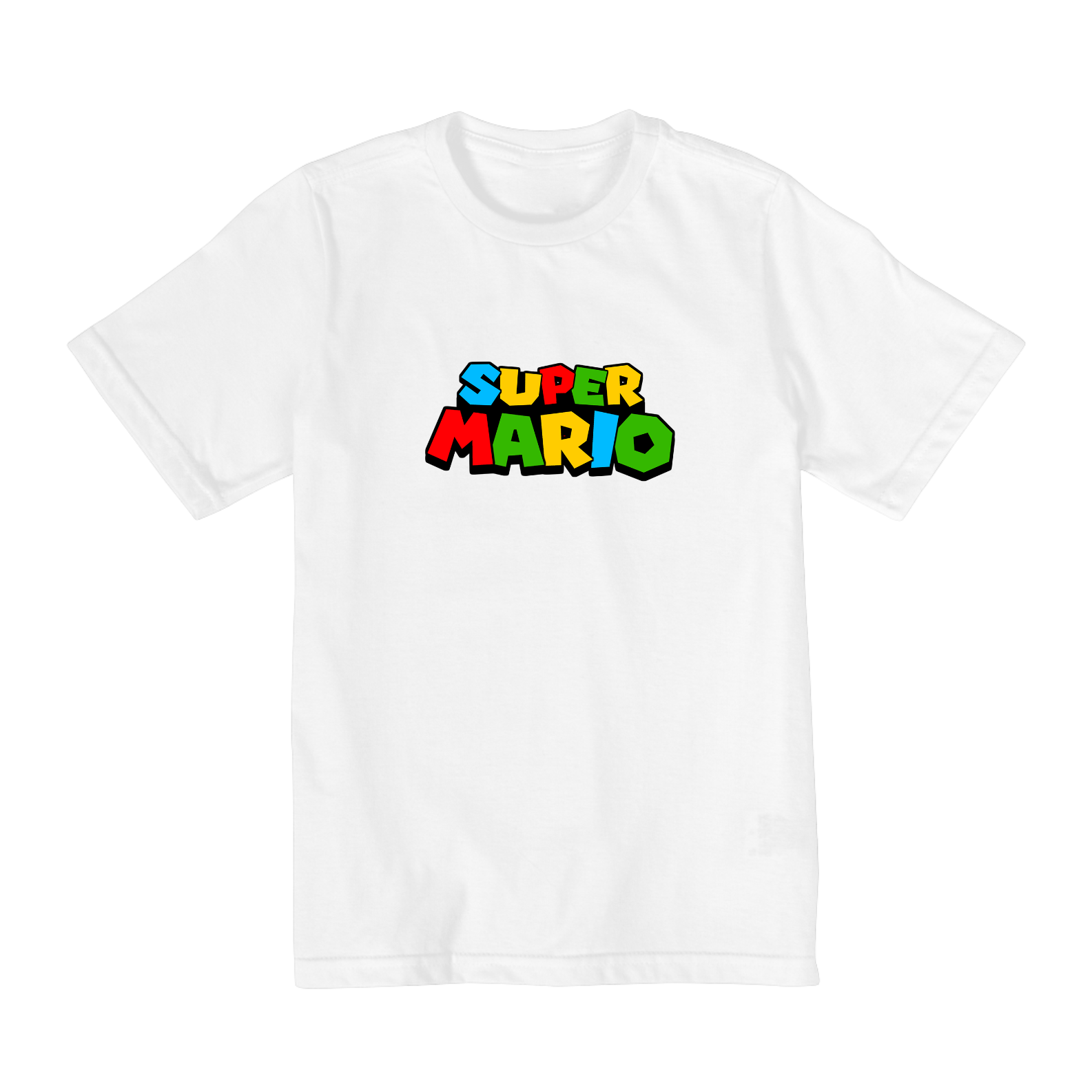 Camiseta Infantil (2 a 8) Super Mario 3