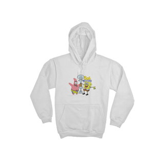 Nome do produto Moletom Fechado Com Capuz Unissex Bob Esponja 1