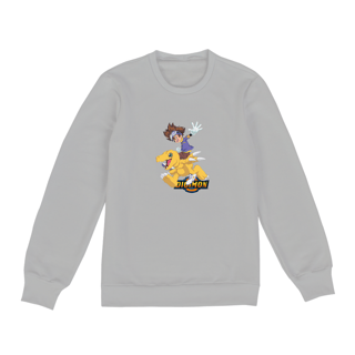 Nome do produto Moletom Fechado Unissex Digimon 11