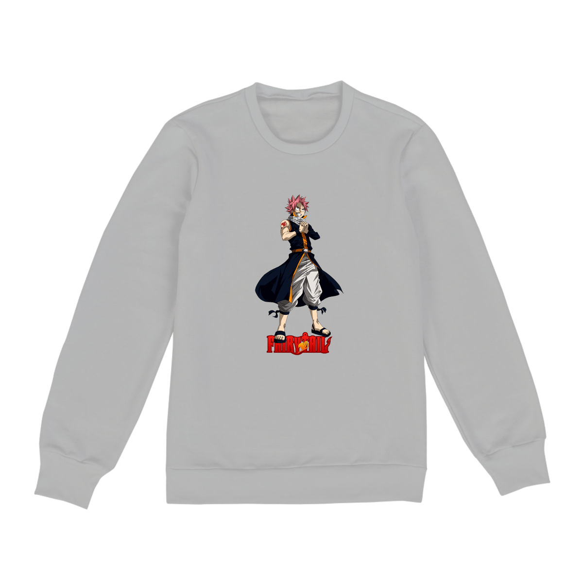 Nome do produto: Moletom Fechado Unissex Fairy Tail 2