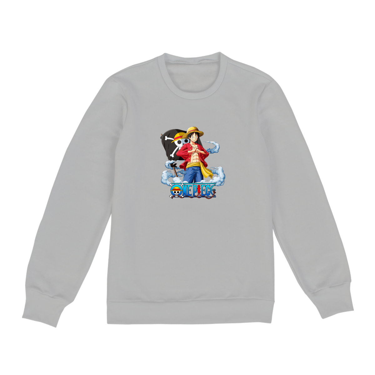 Nome do produto: Moletom Fechado Unissex One Piece 8