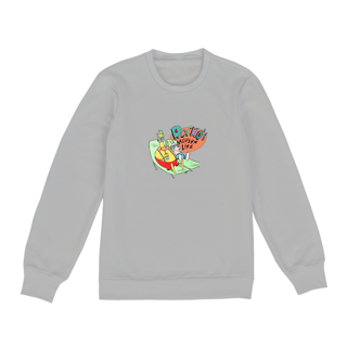 Nome do produto Moletom Fechado Unissex A Vida Moderna De Rocko 1