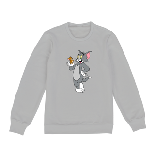 Nome do produto Moletom Fechado Unissex Tom e Jerry 1