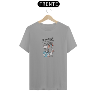 Nome do produto Camiseta Unissex Pinky e o Cérebro 3