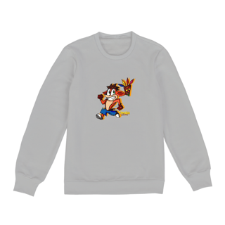 Nome do produto Moletom Fechado Unissex Crash Bandicoot 1